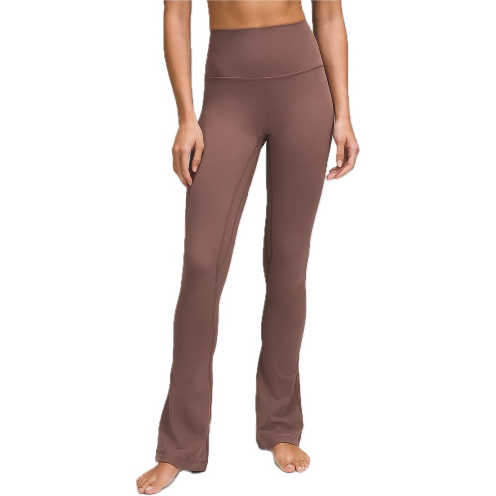 Lululemon Align High-Rise Mini Flare in Dark Oxide Size 6